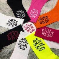 ? ถุงเท้า หวีผ้าฝ้าย แฟชั่นแนวสปอร์ต พร้อมส่ง cotton 100% long socks（ใหม่123）