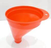 กรวย PK TOOL - 100mm (4") แดง สั้น - FUNNEL - 100MM