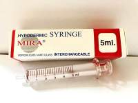 syringe glass 5 ml. ไซริ้งค์แก้วขนาด 5 ml.( 5 มิลลิลิตร ) Hypodermic syringe 5 ml.กระบอกฉีดยาแก้ว 5 ml.หลอดฉีดยาแก้ว 5 ml.ปลายแก้ว ไม่มีเข็มใช้วัดและตวงสารเหลว