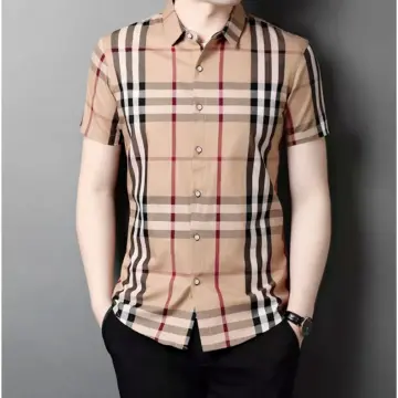 Kemeja shop burberry original