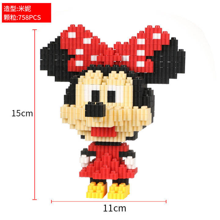 Có những tiện ích gì khác ngoài việc lắp ghép khi sở hữu một chuột Mickey Lego? 
