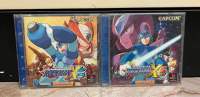 แผ่นแท้?Rockman X 5-6 PS1 Playstation 1 JP Original สภาพแผ่นสวย คู่มือเป็นปกในตัว