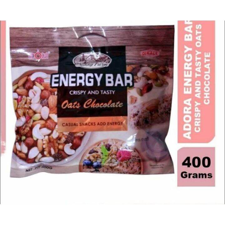 Adora Energy Bar 400g (Healthy Oat Bar Snacks) Lazada PH
