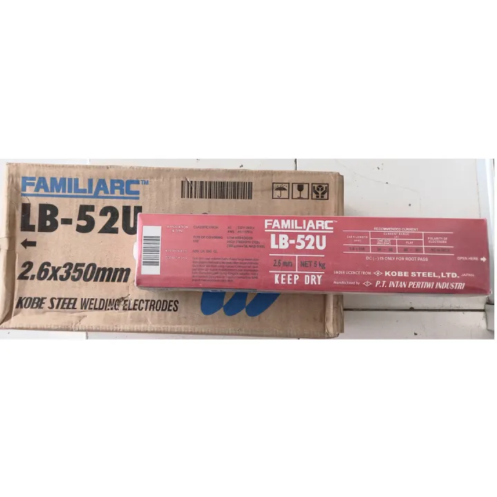 Kawat Las LB-52U 2.6mm 5kg Welding Electrodes | Lazada Indonesia