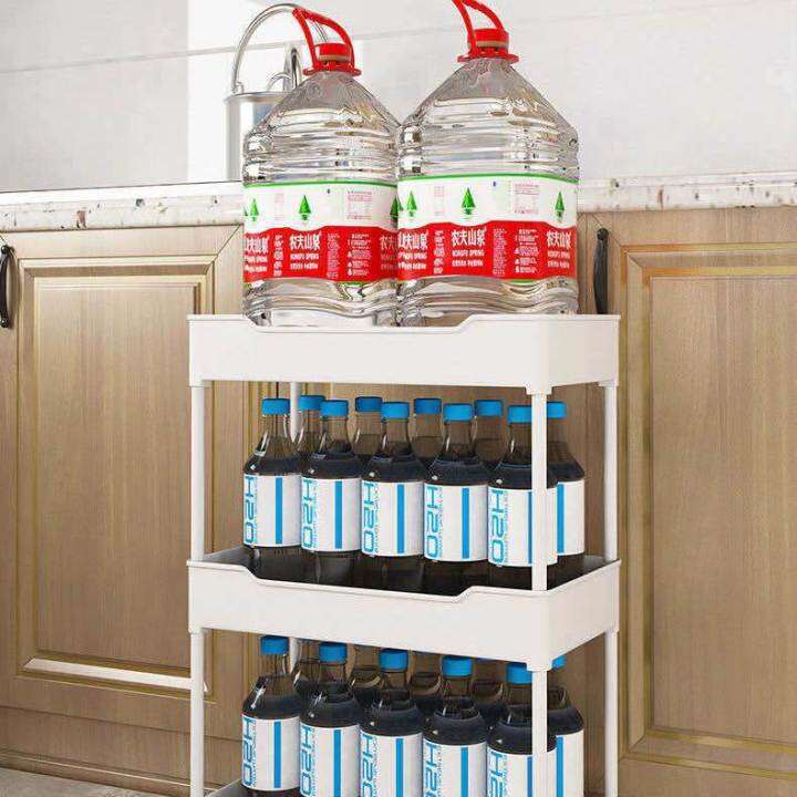 2023hh Kitchen Crack Storage Rack Floor MultiTier Movable Wall Narrow