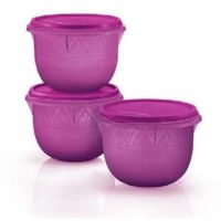 Tupperware Santa Fe Bowl 1.2L กระปุก​ทัพเพอร์​แวร์​กลม (ขายแยกใบ)​ ใส่อาหารแห้งหรือเหลวได้ มีฝาปิดแน่นสนิท ไม่หกไม่ซึม