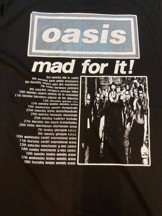 เสื้อวงวินเทจ-oasis