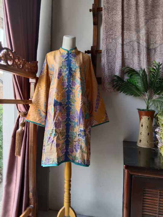 BAJU Kerja Batik Khas Trusmi Batik Seni Cirebon | Lazada Indonesia