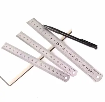 Ruler Metal Straight Edge Ruler Stainless Steel Ruler 6 Inch 8