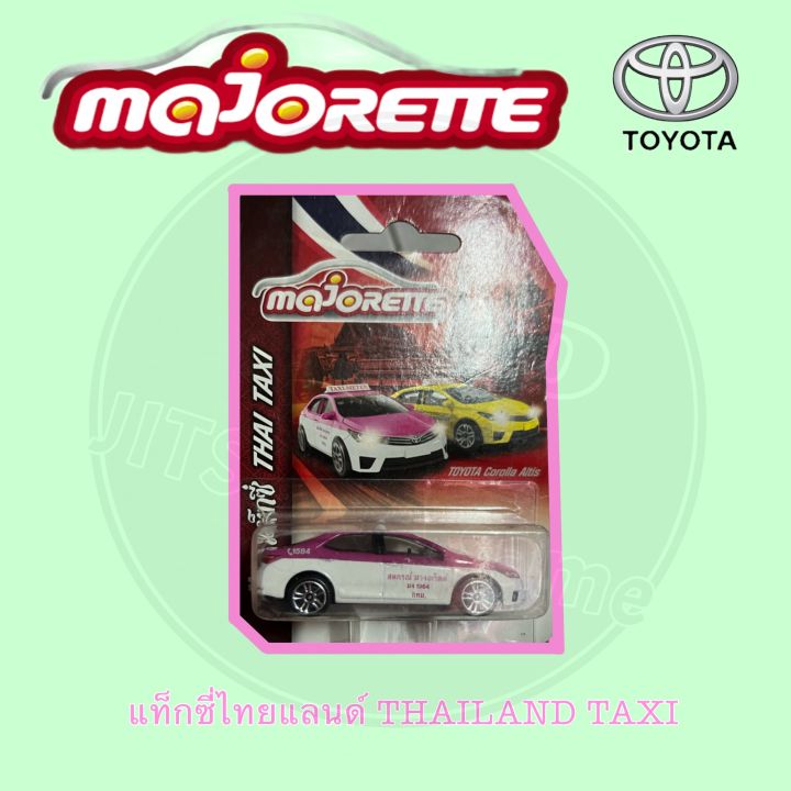 รถโมเดล-majorette-โมเดลรถเหล็ก-รถแท็กซี่-thailand-taxi-toyota