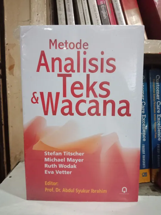 BUKU METODE ANALISIS TEKS DAN WACANA | Lazada Indonesia