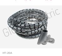 Haco HT-20A Haco HT-15A ใส้ไก่พันสายไฟพลาสติก Haco
Cable Spiral Wrapping Band With Clipping Head