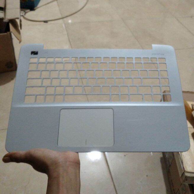 Frame dan Touchpad Laptop Asus X455L A455L silver Lazada Indonesia