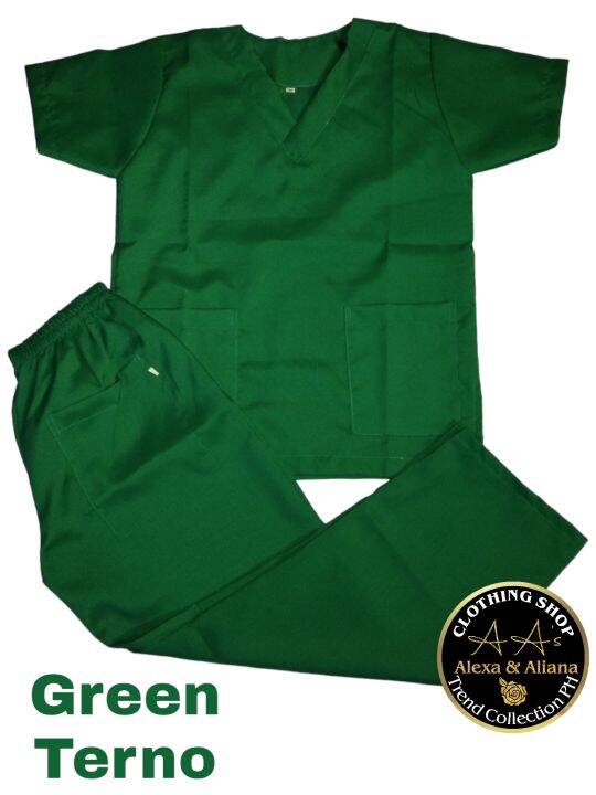Scrub Suit TERNO PLAIN Lazada PH