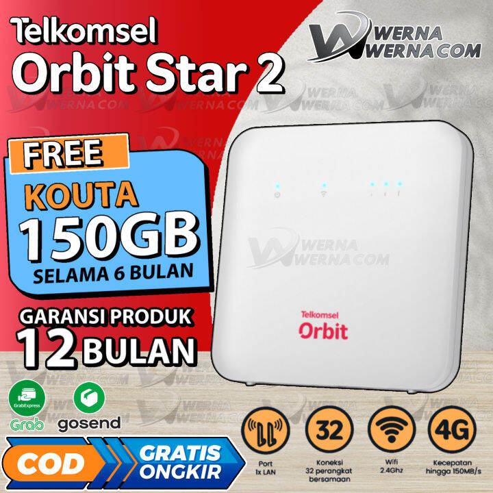 Modem Router Wifi Orbit Star Huawei B G Lte Free Telkomsel Orbit Gb Garansi Resmi