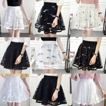 Buy Black Lace Skirt For Women online | Lazada.com.ph