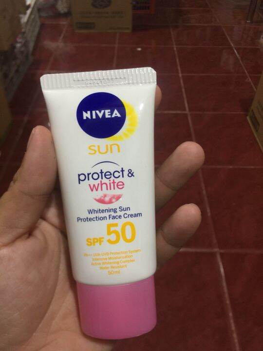Nivea Sun Protect and white Whitening Sun Protection Face Cream Spf50
