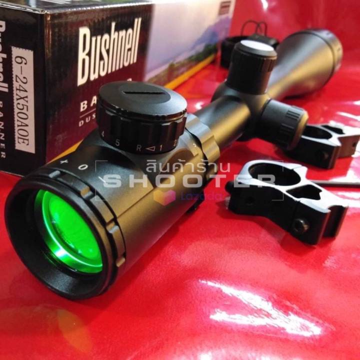 กล้อง-bushnell-6-24x50aoeg-การันตี-งานดีในราคาเบามากครับ-ซูมไกล-ปรับหลา-หน้าใหญ่-ไฟมี