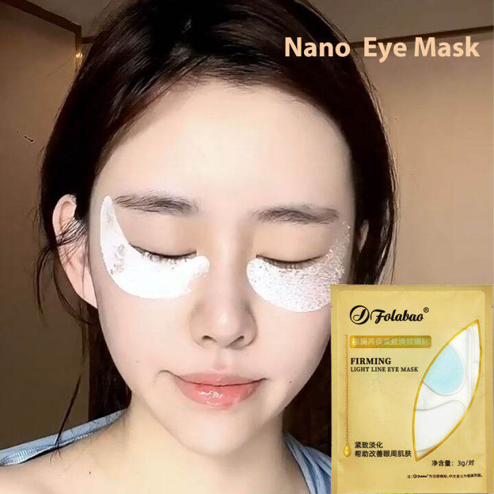Nano Instant Eye Mask Moisturizing Lifting Eye Patch Lighten Dark