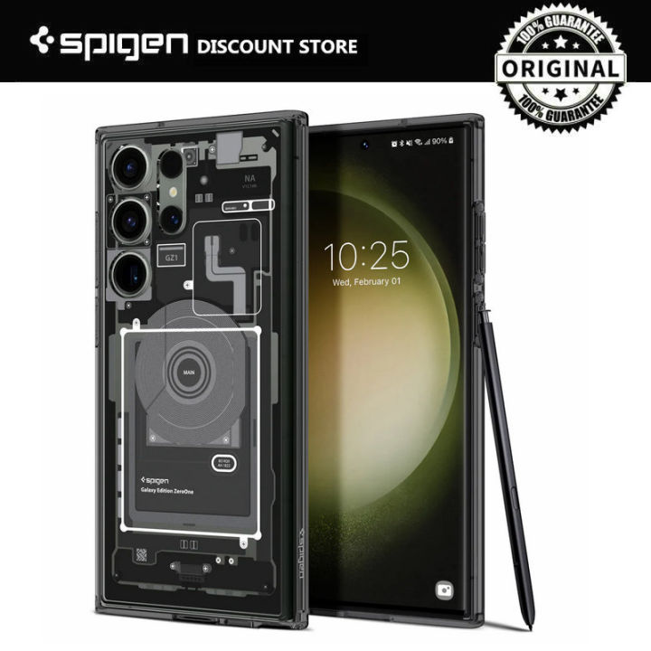 Spigen Ultra Hybrid Zero One, para Samsung Galaxy S23 Ultra