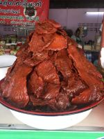 เนื้อแดดเดียว Fried Beef (Salted) ฮาลาล อิสลามขนาด 1 กิโลกรัม (1KG.) ราคา 900 บาท