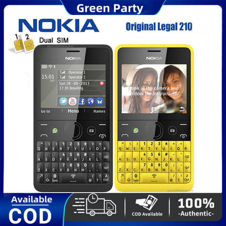 [Same day delivery] Original for Nokia 210 GSM Dual Sim 3G mobile phone