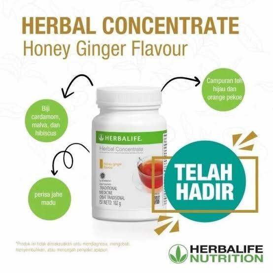HERBALIFE Tea NRG Concentrate Teh Pengikat Lemak Menambah energi