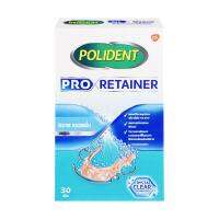 POLIDENT PRO RETAINER โพลิเดนท์ โปร รีเทนเนอร์ 30 เม็ด/กล่อง