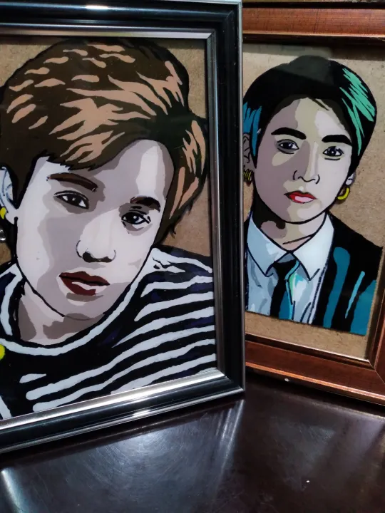 Custom Glass Painting (Couple) Lazada PH