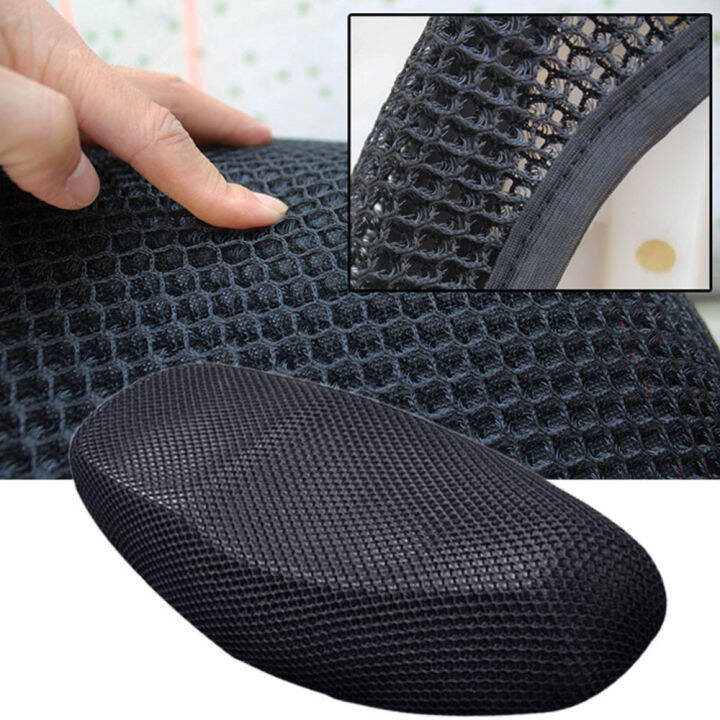 Housse De Selle Moto 3D Mesh - Respirante Et Antidérapante - Pour Scooter Et Moped - Neuf