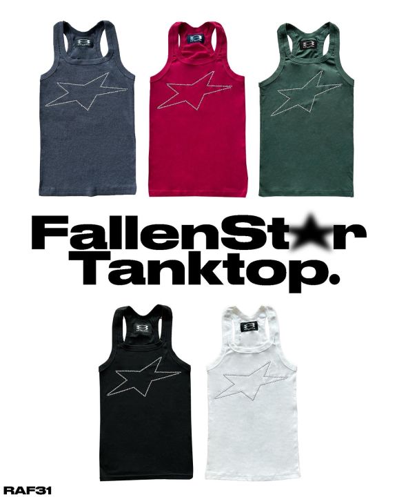 raf31-fallen-star-tanktop-เสื้อกล้าม-ลายดาว