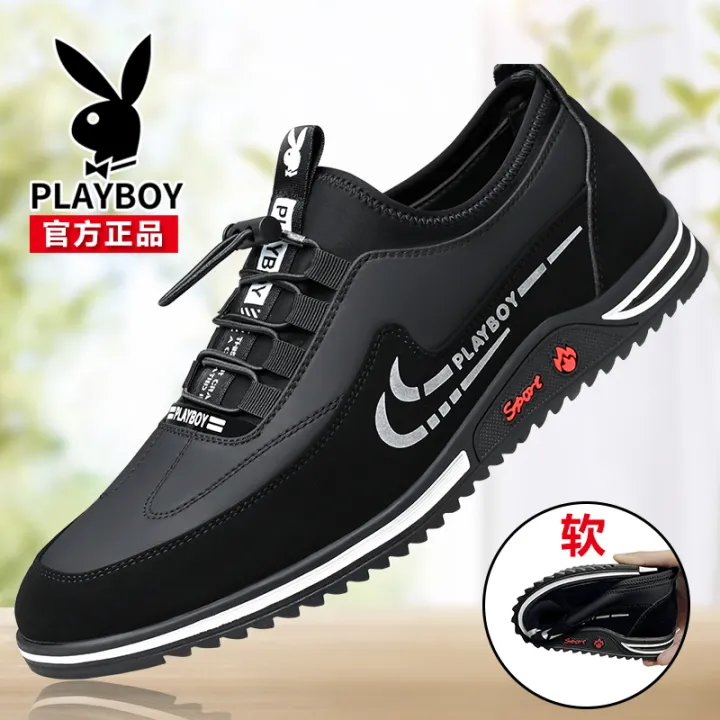 Playboy Men's Shoes 2022 Autumn New Genuine Leather Casual Shoes Men's  Genuine Brand Sports Shoes Men's Fashion | Lazada PH