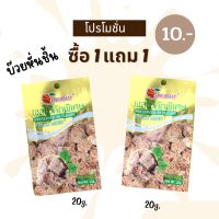 บ๊วยหั่นชิ้น 20g. ซื้อ1แถม1