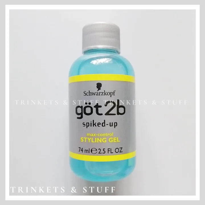 Schwarzkopf Got2b Spikedup Maxcontrol Styling Gel 74ml Lazada PH