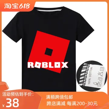 ROBLOX Virtual World T-shirt Summer Game Peripheral Male Teenager