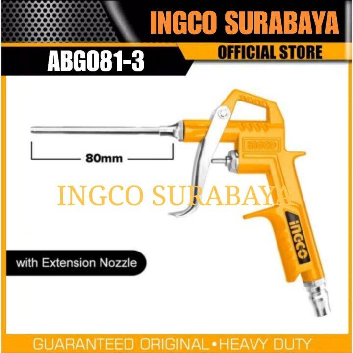 INGCO ABG0813 AIR BLOW GUN (80 MM) SEMPROTAN DUSTER TIUP PENIUP ANGIN