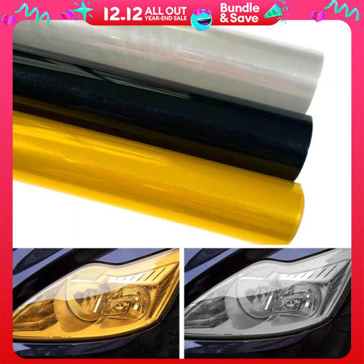 Headlights Film Vinyl Film Light Black Smoke PVC Film Tint PVC Auto Headlight Taillight Tint
