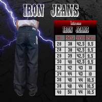 กางเกงยีนส์IRONมิดไนท์ด้ายเทาแท้จากช้อป100%ปกติ990โปร699?