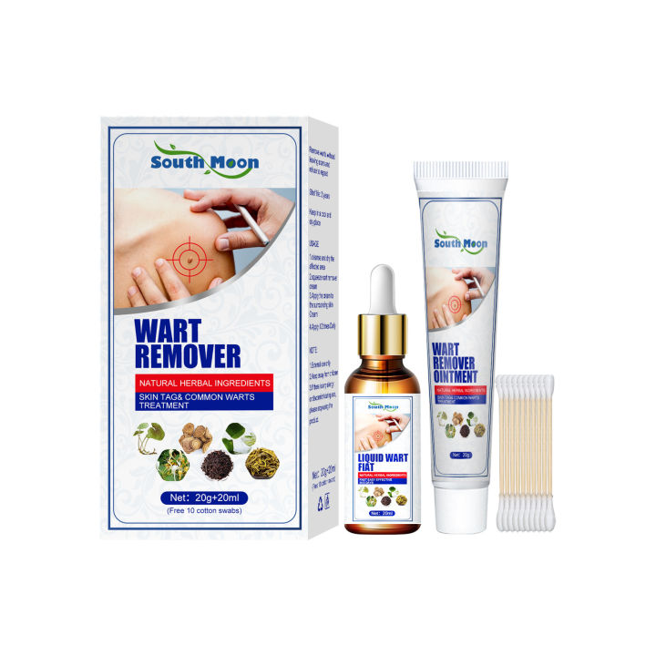 South Moon Wart Remover Original Serum Ointment Mole Stain Wart Skin Tag Removal Liquid Fade