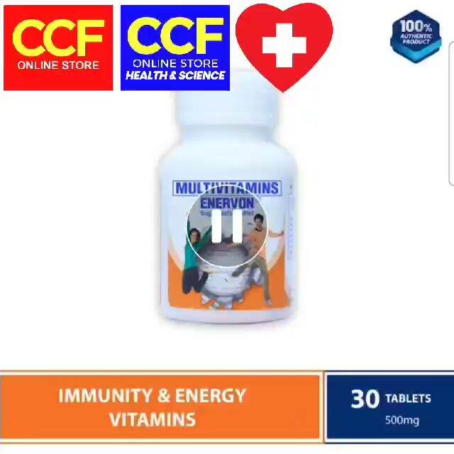 Enervon C Multivitamins for Adults ( 30 tablets ) Lazada PH