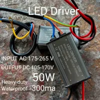 LED Driver 50W 300ma DC 105-170V input AC 175-265V50Hz