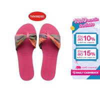 HAVAIANAS รองเท้าแตะผู้หญิง You St. Tropez Sandals - Pink Electric รุ่น 41407148910PIXX (รองเท้าแตะ รองเท้าผู้หญิง รองเท้าแตะหญิง)