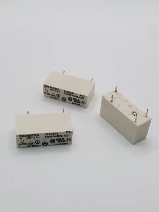 relay SIEMENS 12V V23061-A1005-A302 8a 250v | Lazada.co.th