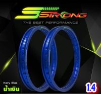 วงล้อ Sstrong เอส สตรอง ขอบเรียบ 1.40 ขอบ17 สีน้ำเงิน (จำนวน1คู่) ลิขสิทธิ์แท้ ซีรีย์7 มาพร้อมโลโก้สวยๆ งานพรีเมี่ยม แถมเสื้อฟรี1ตัว+สติ๊กเกอร์