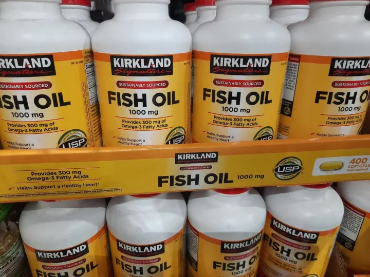 Kirkland Signature Sustainably Sourced Fish Oil Lazada PH