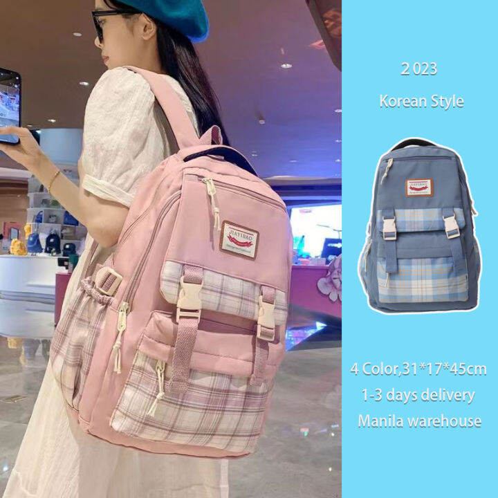New Korean Student Backpack Girls' Backpack Multifunctional Waterproof