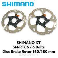 ใบดิส SHIMANO XT SM-RT86 Ice Tech แบบน็อต 6 รู ขนาด 160 mm และ 180 mm