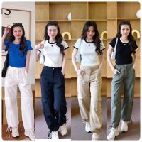 Goddessshop Jumper cargo pants #1158