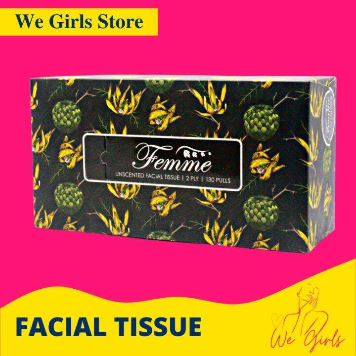 Femme Facial Tissue 2 Ply Lazada PH
