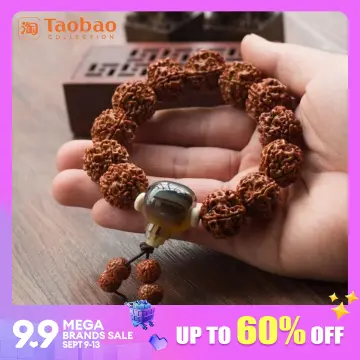 Huge Tibetan 14 18mm Rudraksha Bodhi Seed Meditation Prayer Beads Mala  Bracelet 